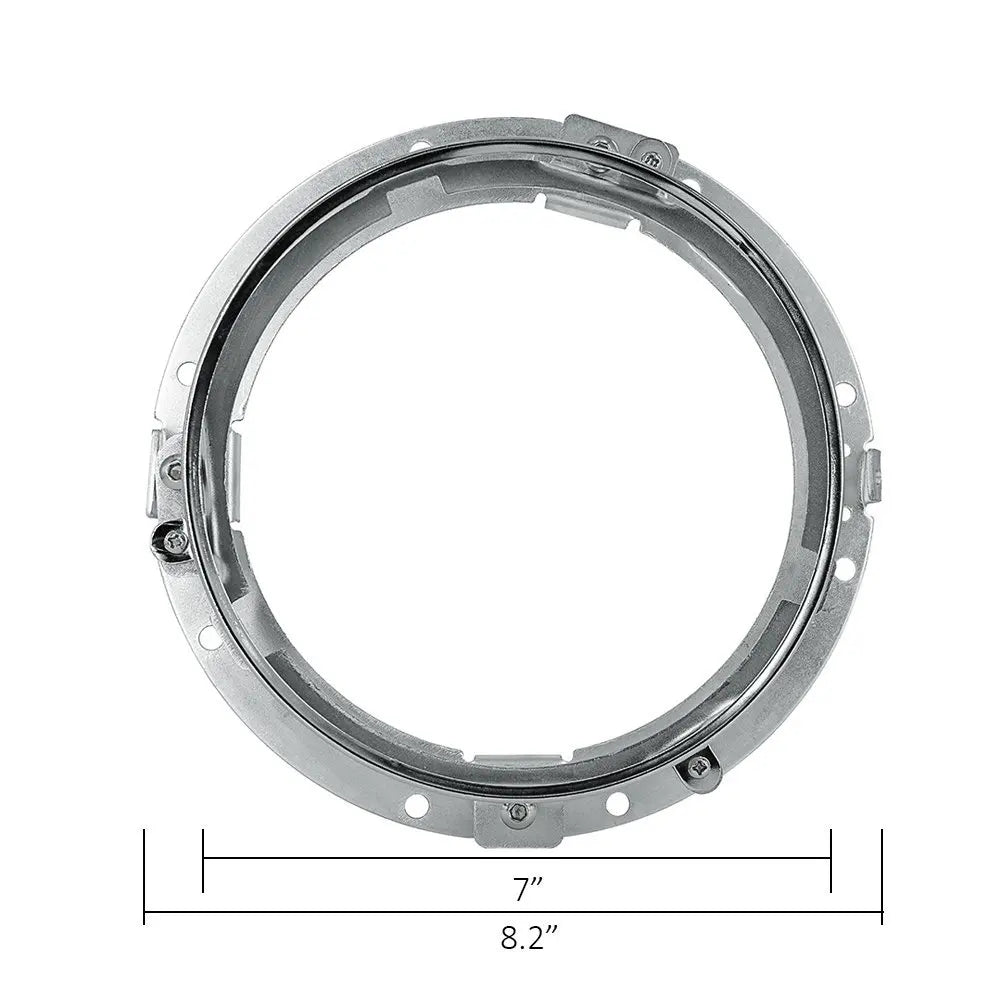 Bague de fixation de phare 7 pouces pour Harley Touring - vue 3