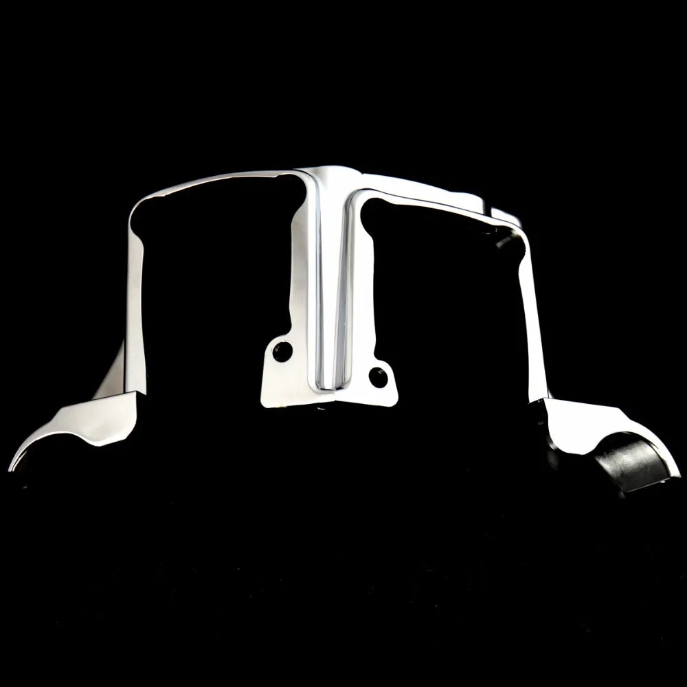 Cache de bloc de poussoirs chromé pour Harley Touring - vue 5