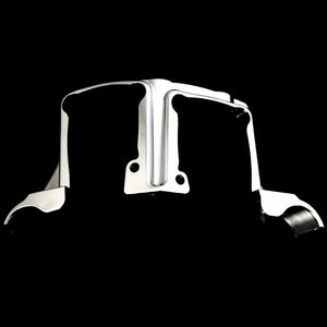 Cache de bloc de poussoirs chromé pour Harley Touring - vue 5
