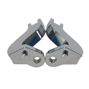 Kit de fixation repose-pieds passager arrière en aluminium pour Harley-Davidson Touring, Street Electra Glide, Road King – photo 3/9