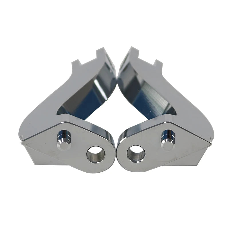 Kit de fixation repose-pieds passager arrière en aluminium pour Harley-Davidson Touring, Street Electra Glide, Road King – photo 3/9
