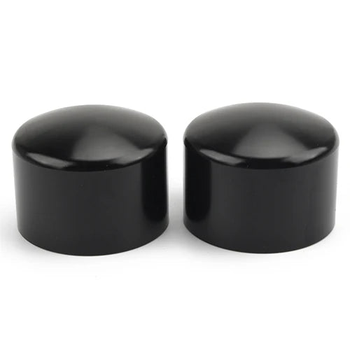 Caches d'écrou d'axe avant 29 mm pour Harley Touring Dyna Softail - vue 1