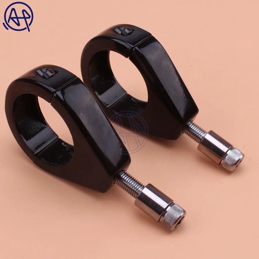 Colliers de déport de clignotants pour Harley fourche 39 mm - vue 4