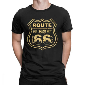 T-shirt Homme Route 66 Mother Road 100% Coton Grande Taille - vue 22