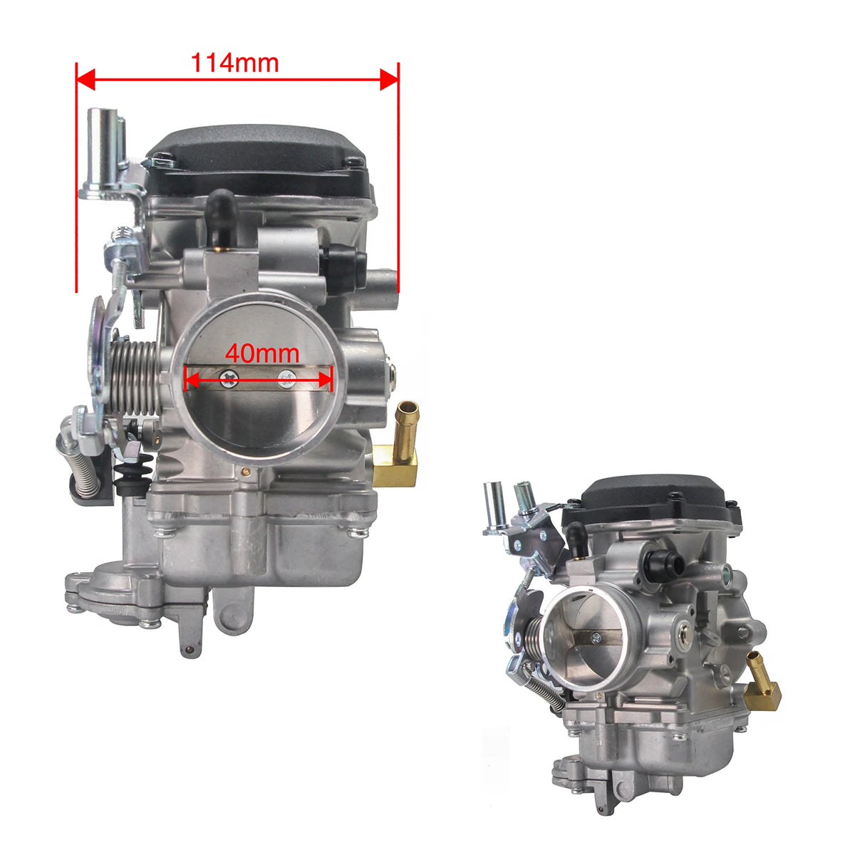 Carburateur CV40 pour Harley Evolution Twin Cam Sportster - vue 2