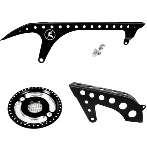 Cache de poulie et pare-courroie pour Harley Sportster - vue 7