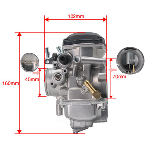 Carburateur CV40 pour Harley Evolution Twin Cam Sportster - vue 3