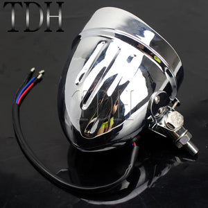 Phare rétro H4 pour Harley Softail Dyna - vue 3