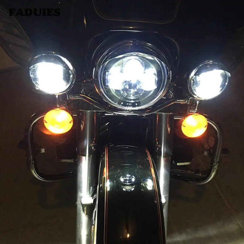Phare LED 7 pouces pour Harley Touring - vue 4