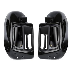 Carénage bas ventilé noir pour Harley-Davidson Touring - vue 1