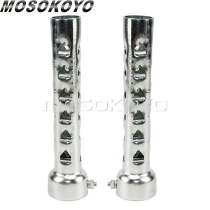 Chicane 200 mm pour échappement Harley chopper - vue 3