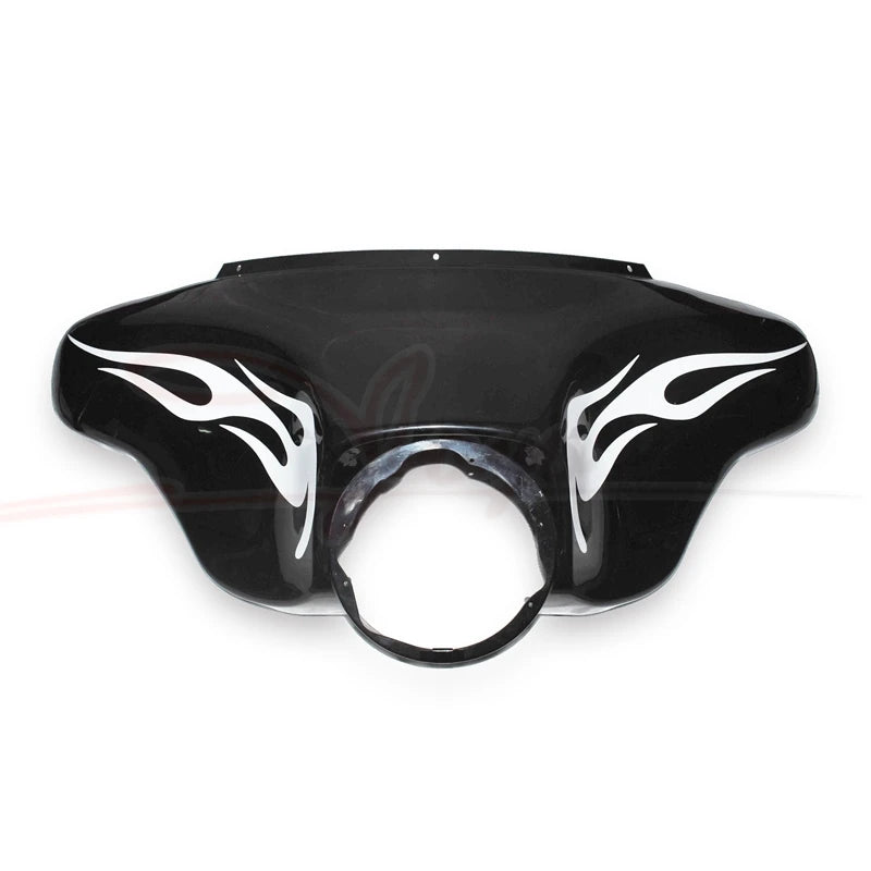 Autocollant flammes sur carénage de Harley Touring - vue 1
