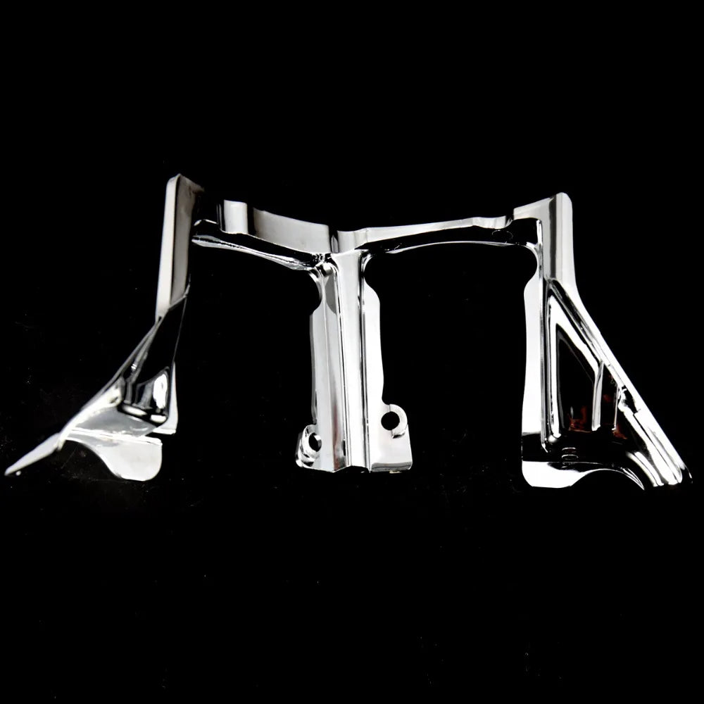 Cache de bloc de poussoirs chromé pour Harley Touring - vue 6