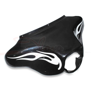 Autocollant flammes sur carénage de Harley Touring - vue 2