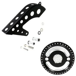 Cache de poulie et pare-courroie pour Harley Sportster - vue 12