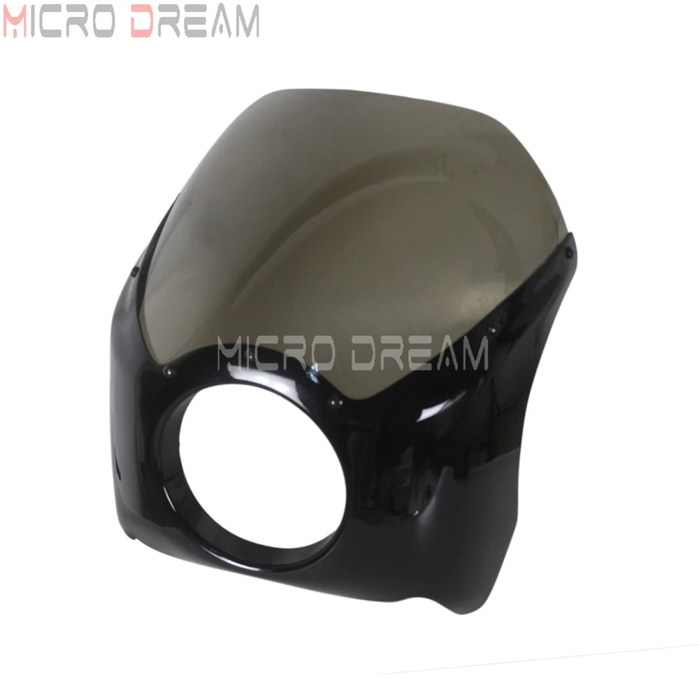 Carénage de phare avec pare-brise fumé pour moto Harley - vue 3