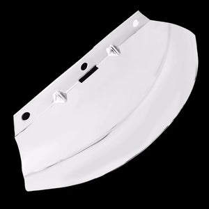 Déflecteur d'air inférieur chromé pour Harley Touring - vue 2