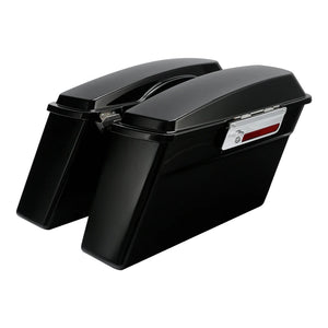 Sacoches rigides noires pour Harley-Davidson Touring - vue 1