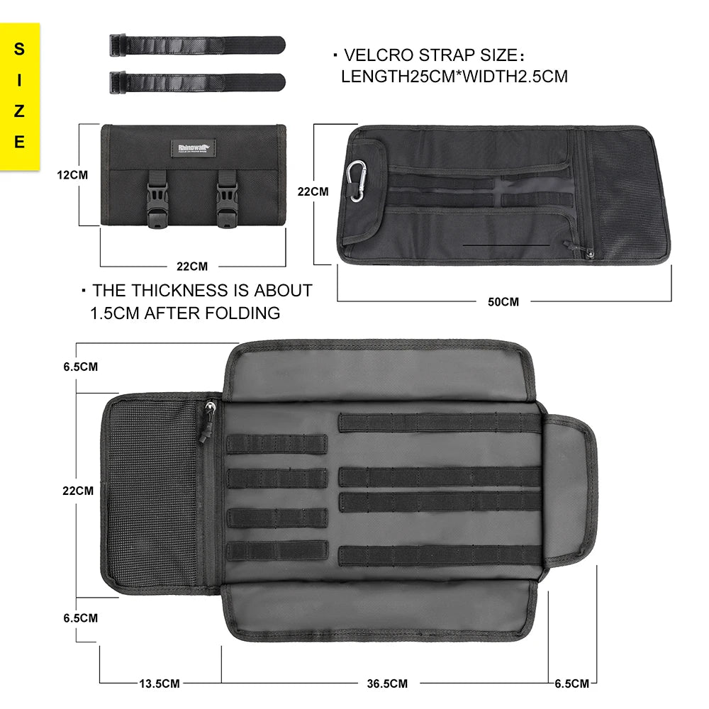 Trousse à outils enroulable pour Harley - vue 3