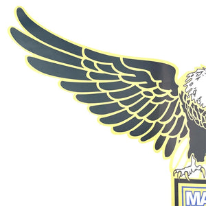 Autocollant aigle américain sur carénage Harley - vue 3