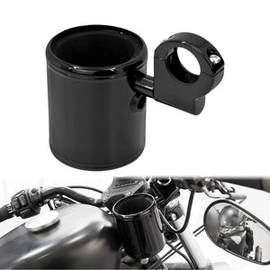 Porte-gobelet chromé réglable pour moto Harley - vue 8