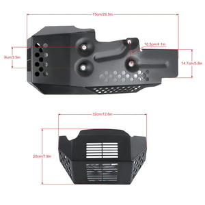 Plaque de protection moteur en aluminium pour Harley-Davidson Pan America - vue 2
