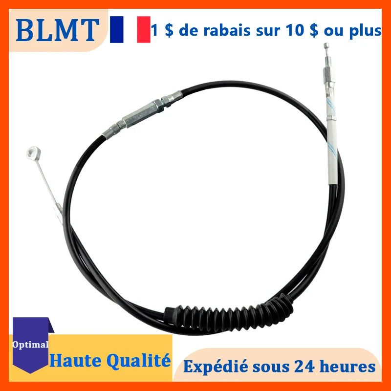 Câble d'embrayage pour Harley XL883, XL 883, 1200N - longueurs 140, 160, 180, 200 cm