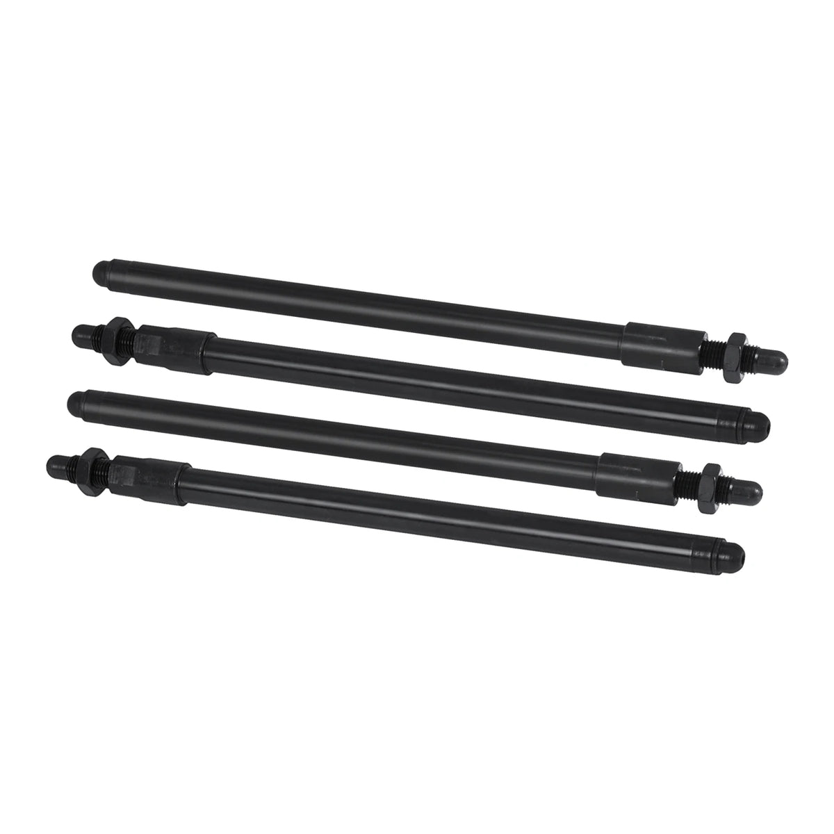 Tiges de culbuteur réglables noires pour Harley Twin Cam - vue 2