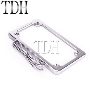 Cadre de plaque à éclairage LED pour Harley - vue 1