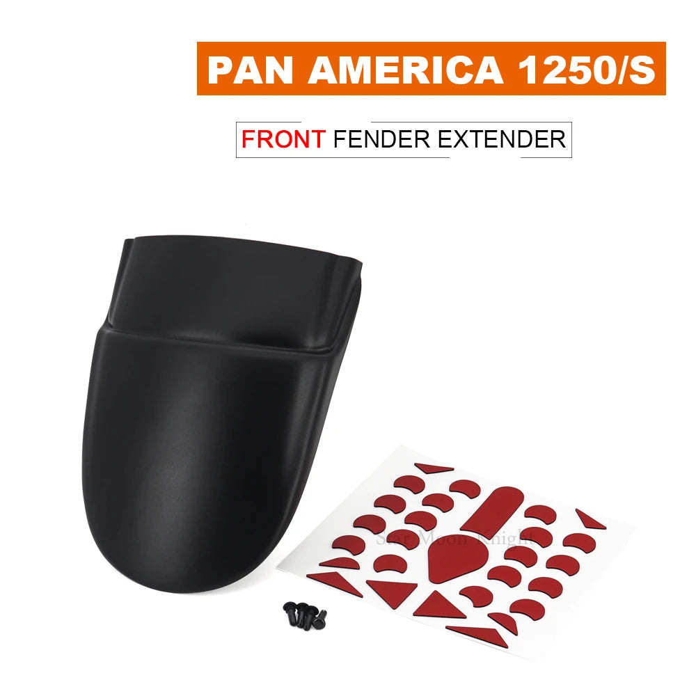 Extension de garde-boue noire en ABS pour Harley-Davidson Pan America 1250 - vue 9