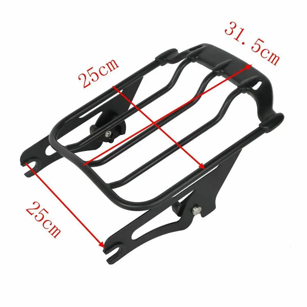 Porte-Bagages 2-Up Amovible Air Wing pour Harley-Davidson Touring - vue 3
