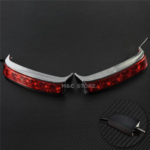 Feu arrière LED de sacoche, clignotant, veilleuse et stop, pour Harley Touring 2014-2024 - vue 10