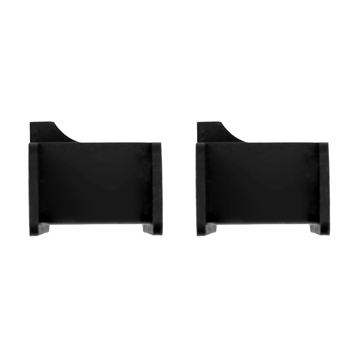 Silentblocs noirs de fixation de silencieux pour Harley-Davidson Touring - vue 5