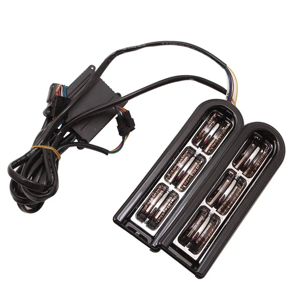 Inserts LED de supports de sacoches pour Harley Touring - vue 2