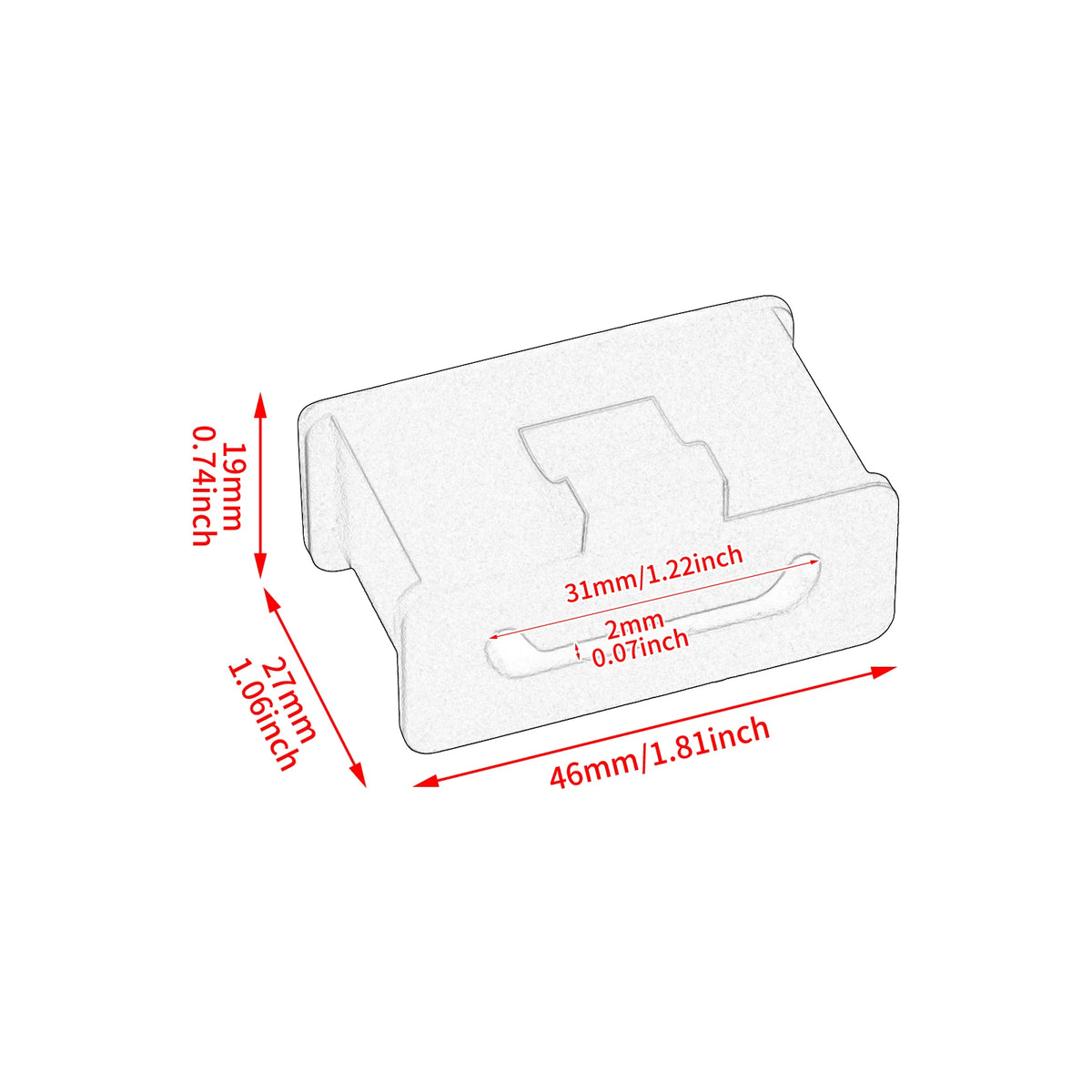 Silentblocs noirs de fixation de silencieux pour Harley-Davidson Touring - vue 6