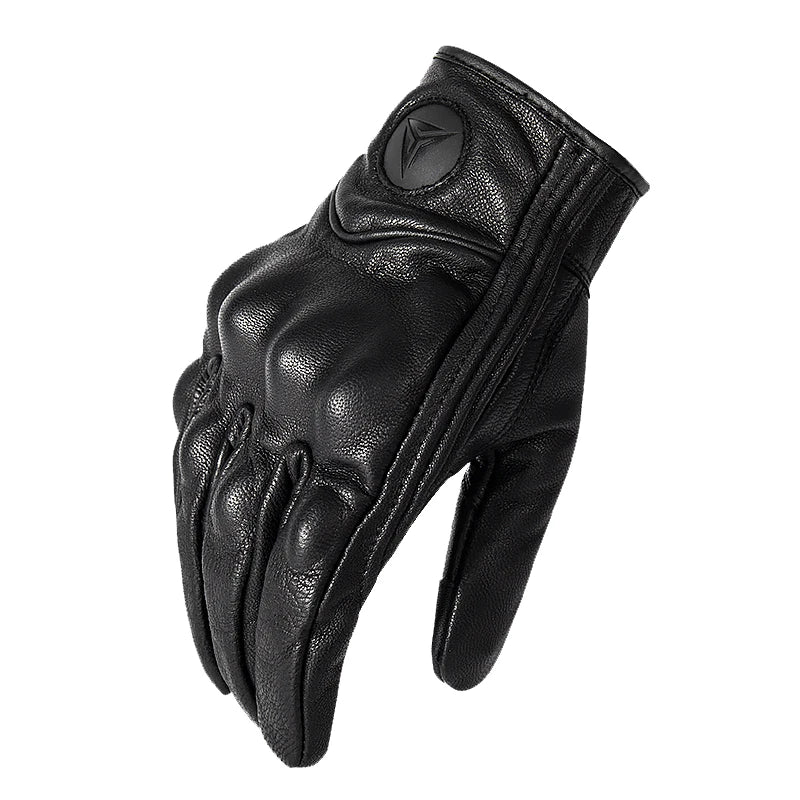 Gants moto cuir MOTOWOLF tactiles - vue - vue 6