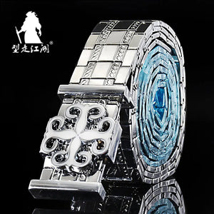 Ceinture homme en métal acier inoxydable - vue 7