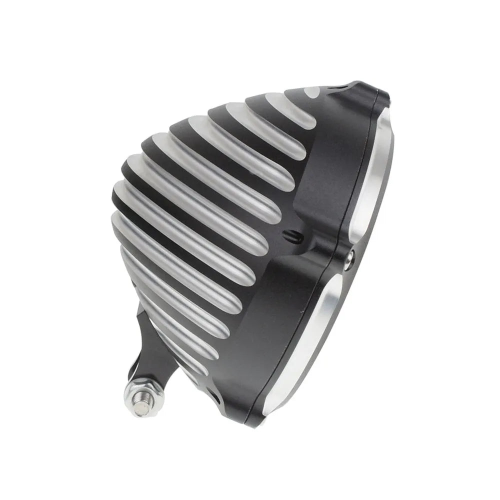 Coque de phare 5,75 pouces alu CNC pour Harley Softail - vue 4