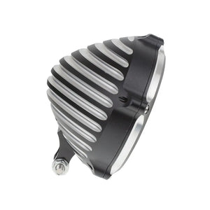 Coque de phare 5,75 pouces alu CNC pour Harley Softail - vue 4