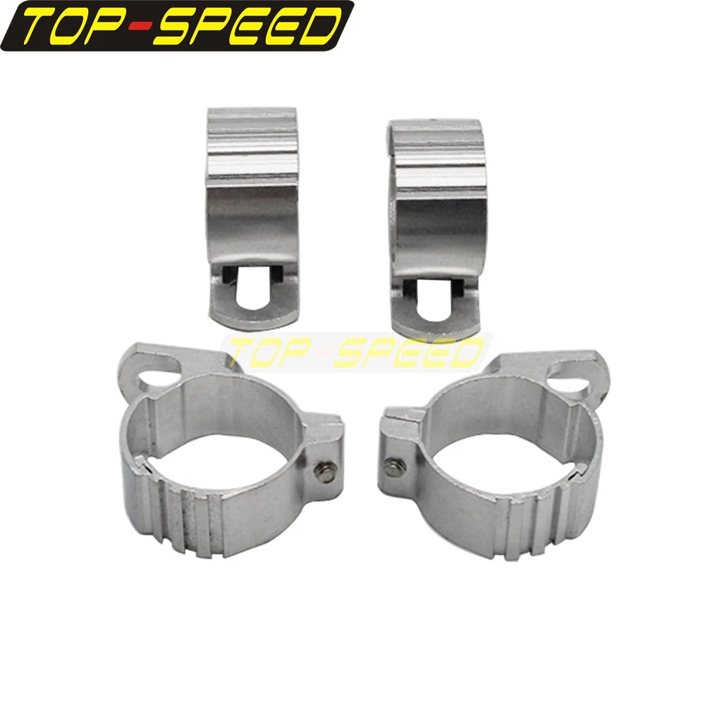 Colliers de fixation de fourche pour support de pare-brise de moto - vue 4