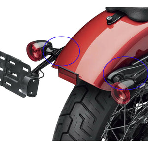 Supports de déport de clignotants pour Harley Softail - vue 2