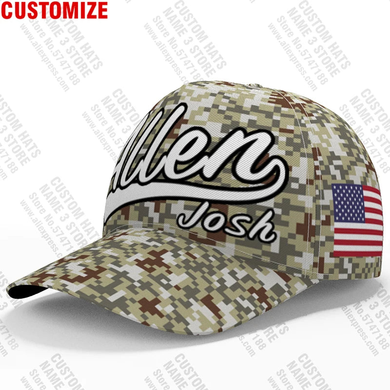 Casquette baseball camouflage - vue produit - vue 7