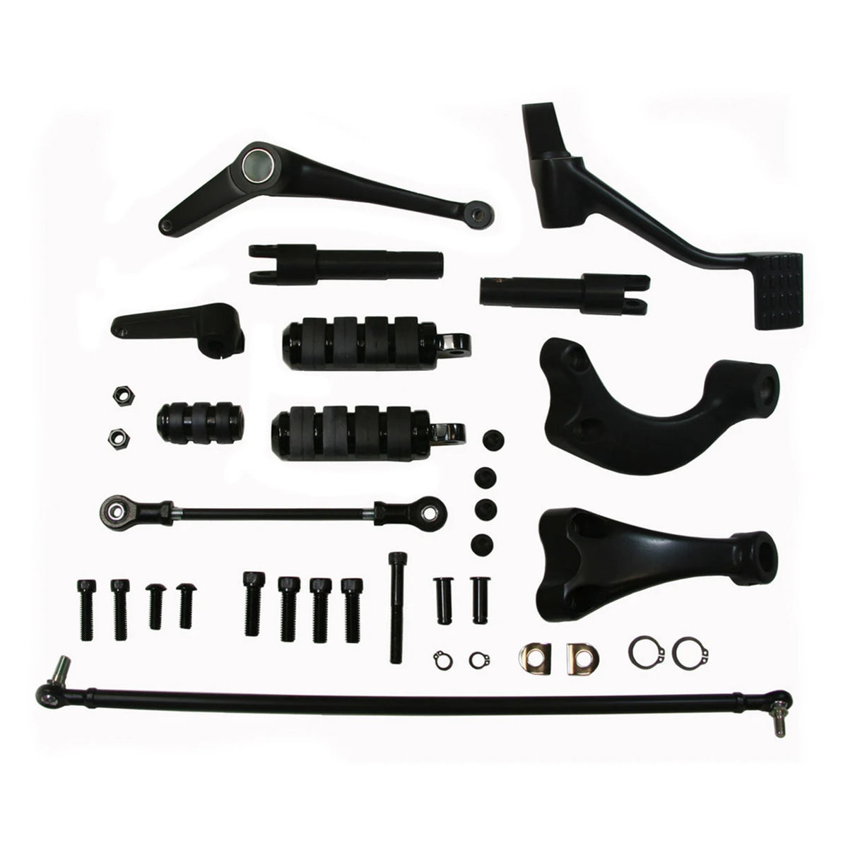 Kit complet de commandes avancées noires pour Harley Sportster 1200 Custom, Seventy Two et 883 Iron 2004-2022 – photo 8/8