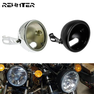 Coque de phare 5,75 pouces pour Harley Dyna - vue 1