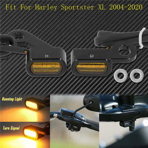 Mini clignotants LED E-Mark avant, feu de position pour Harley Touring, Street/Road Glide, Softail, Sportster XL883 - vue 13