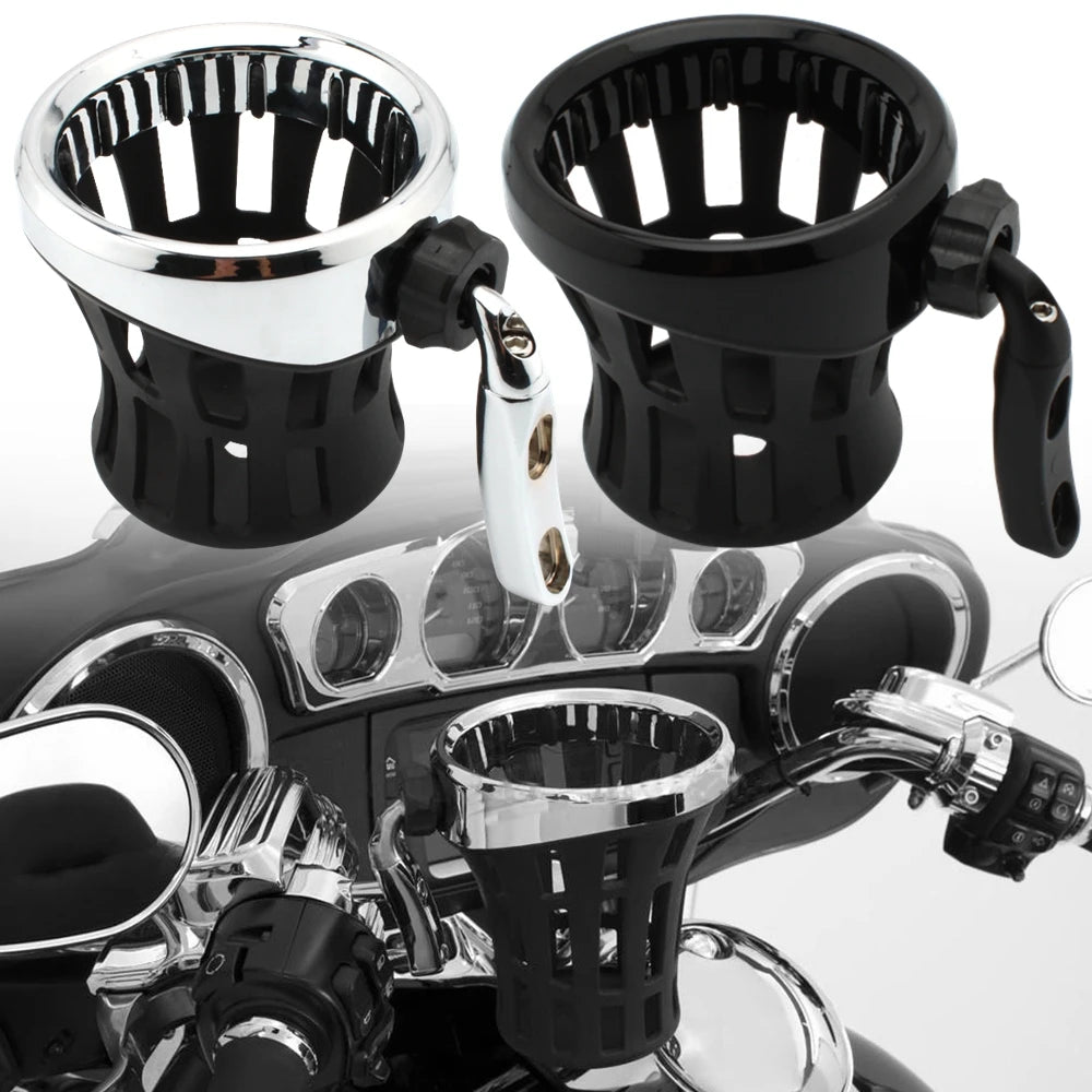 Porte-gobelet sur support de levier pour Harley Touring Softail Dyna - vue 1