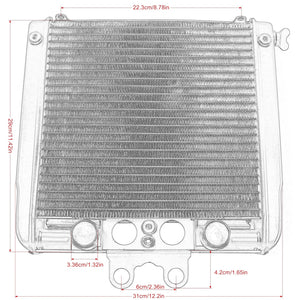 Radiateur aluminium CNC pour Harley V-Rod VRSCA - vue 2