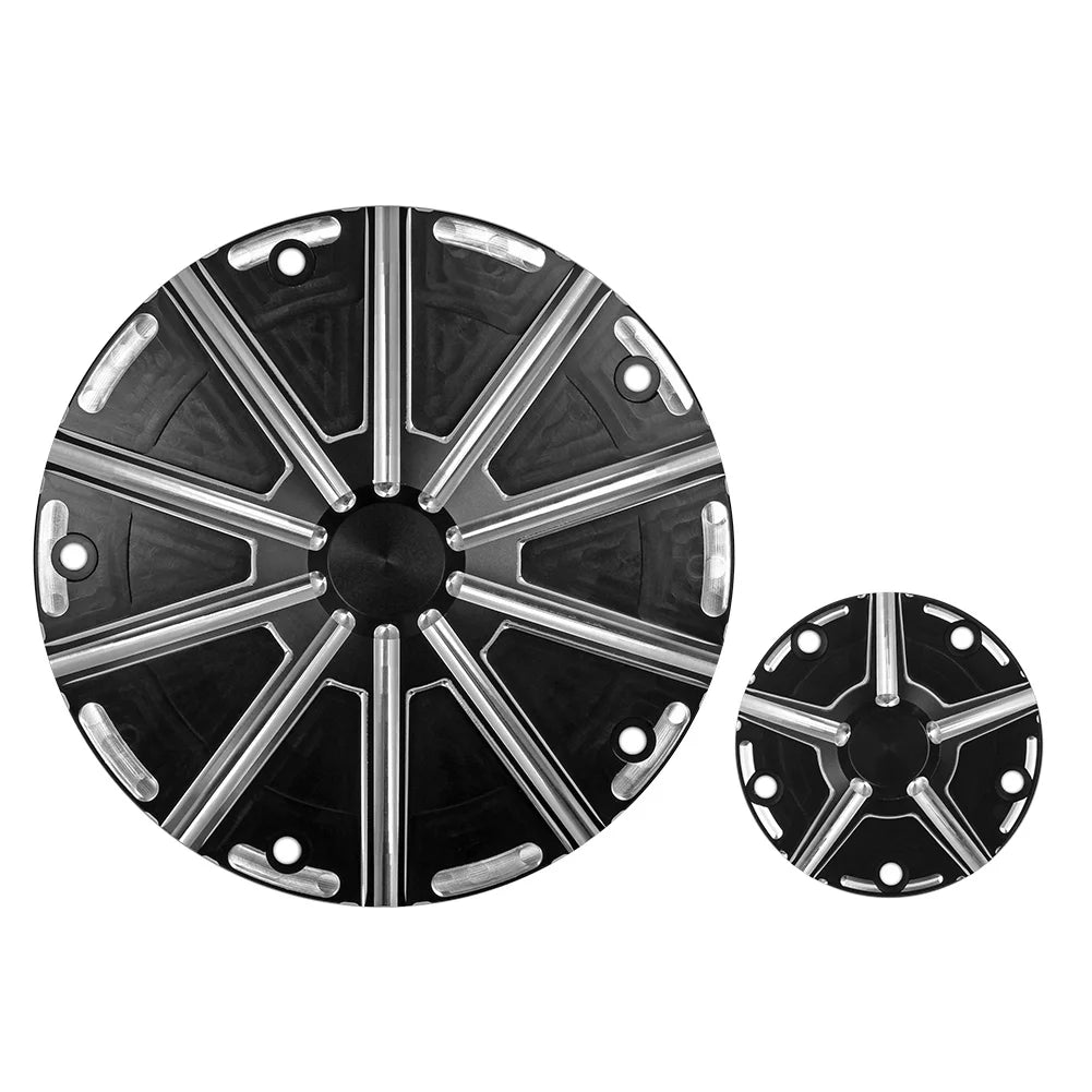 Derby cover et couvercle de distribution pour Harley Touring Softail Dyna - vue 3