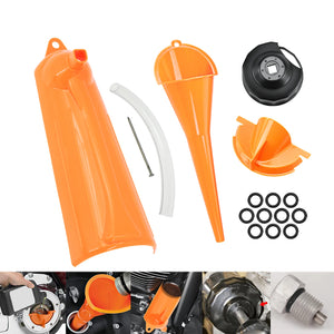 Entonnoir de remplissage d'huile orange pour Harley-Davidson - vue 8
