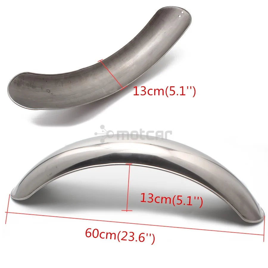 Garde-boue arrière chromé style vintage pour Harley Bobber - vue 6